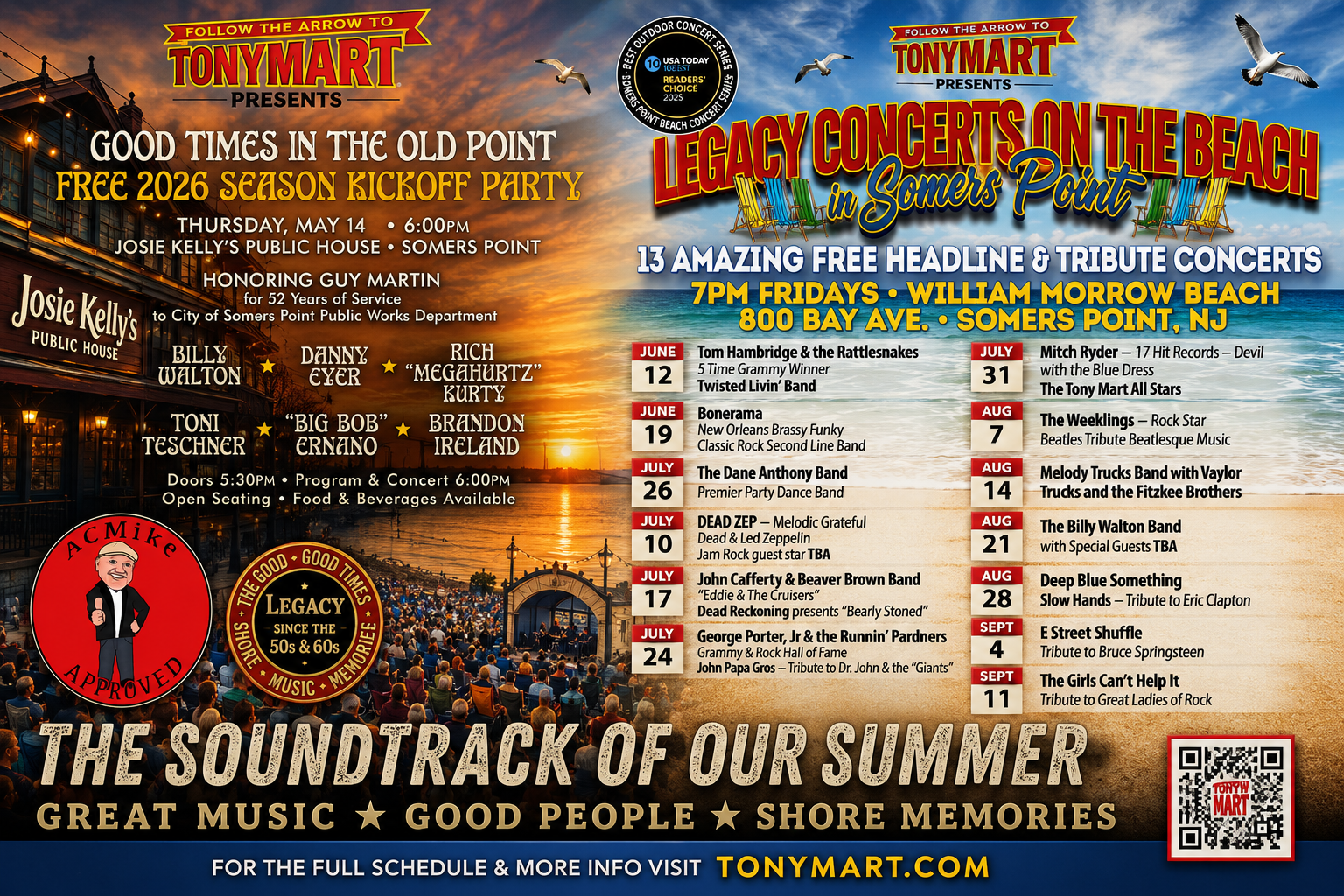 Read more about the article Tony Mart Is Bringing The Good Times Back To Somers Point