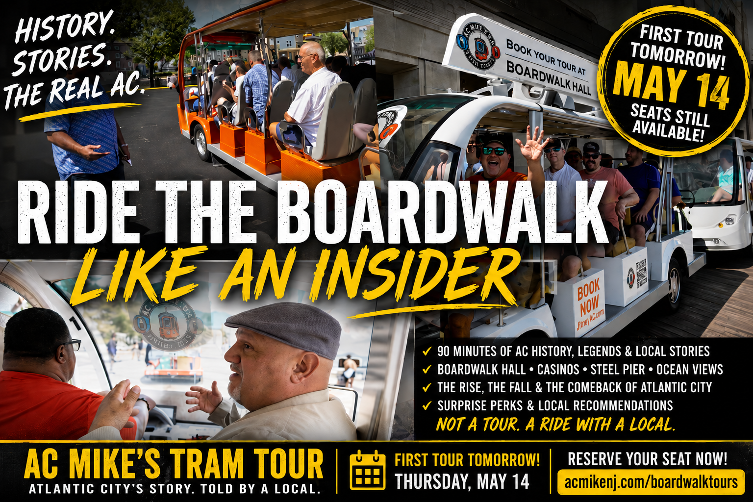 Read more about the article 🚋 Tomorrow’s the First Tram Tour of the Season — Still Some Seats Left