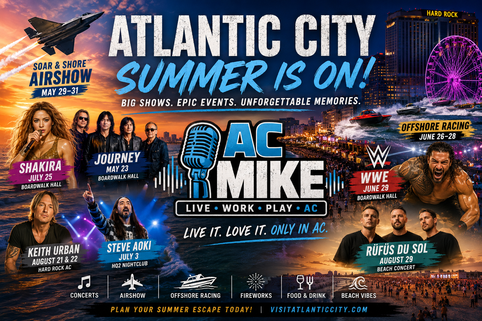 Read more about the article From Airshows to Arena Shows — AC Is Loaded This Summer