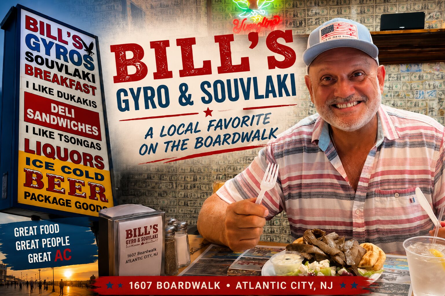 Read more about the article Bill’s Gyro & Souvlaki: A Boardwalk Tradition Worth Discovering