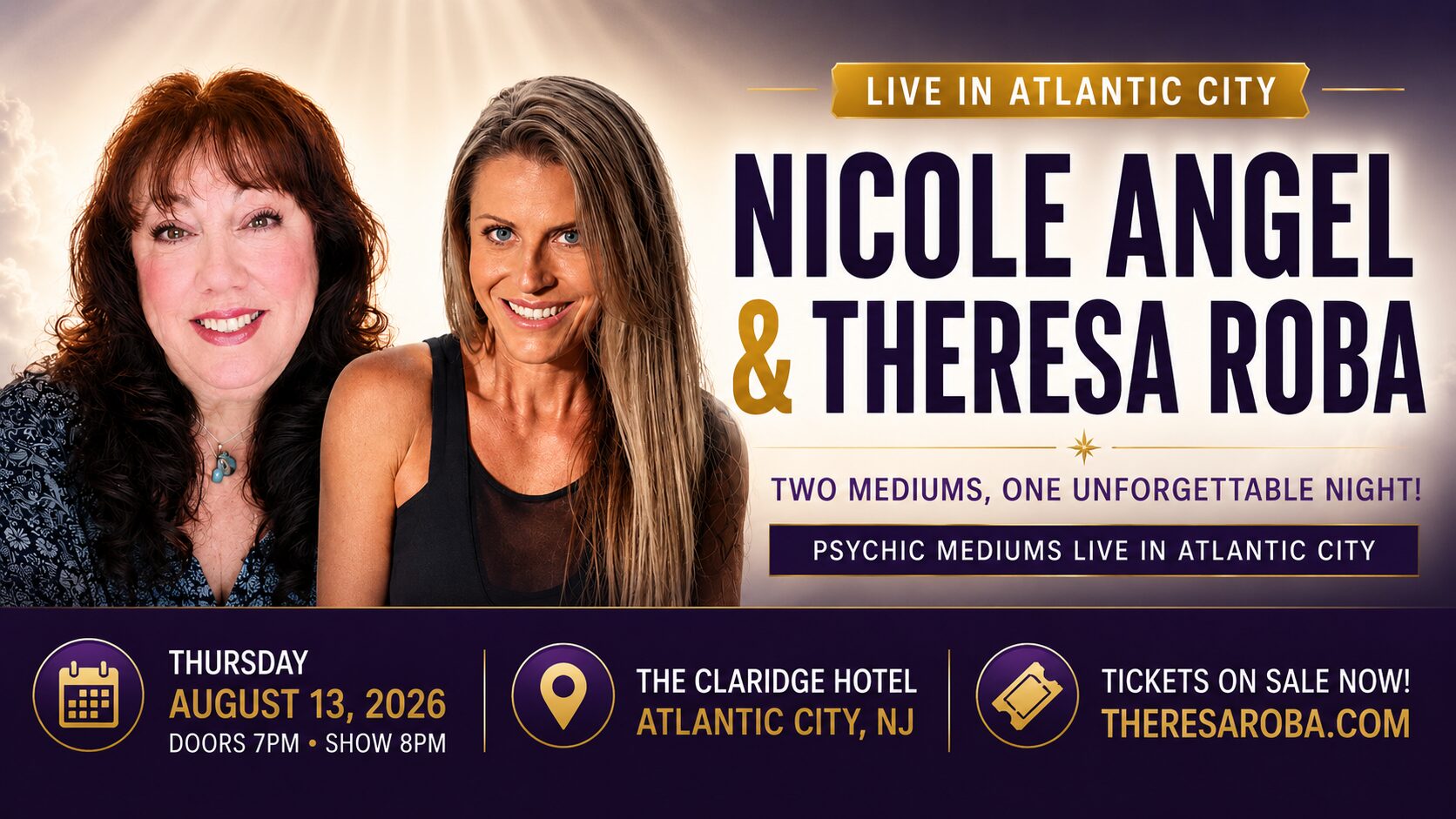 Nicole Angel & Theresa Roba Live at The Claridge Hotel