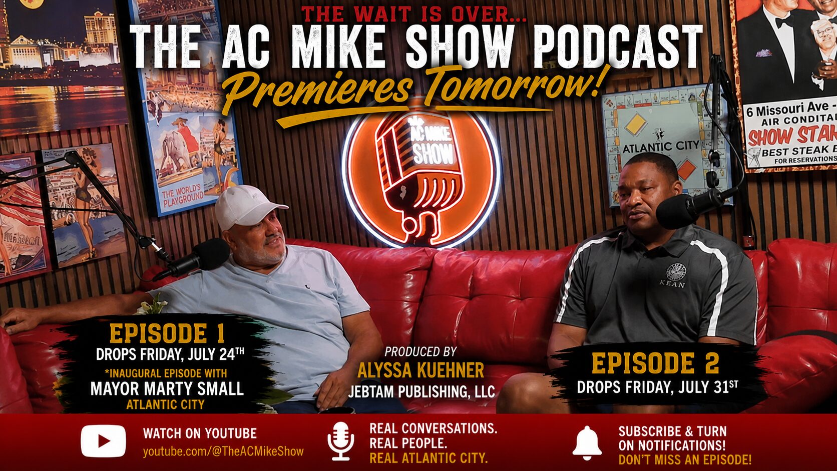 Read more about the article The Wait Is Over… The AC Mike Show Podcast Premieres Tomorrow!