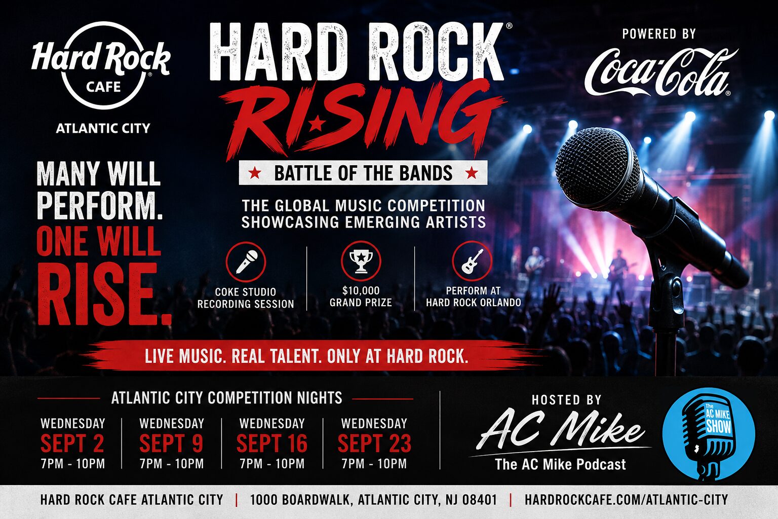Read more about the article Hard Rock Rising Brings a Global Music Competition to Atlantic City