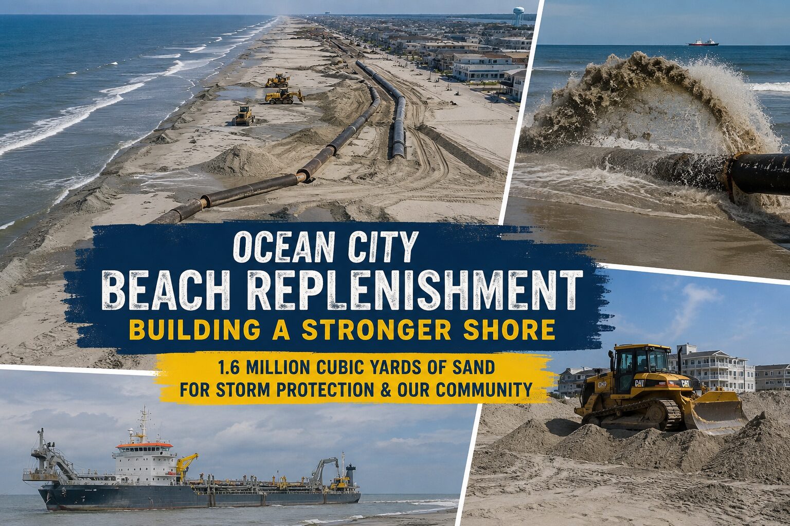 Read more about the article Why Are They Rebuilding Ocean City’s Beaches in the Middle of Summer?