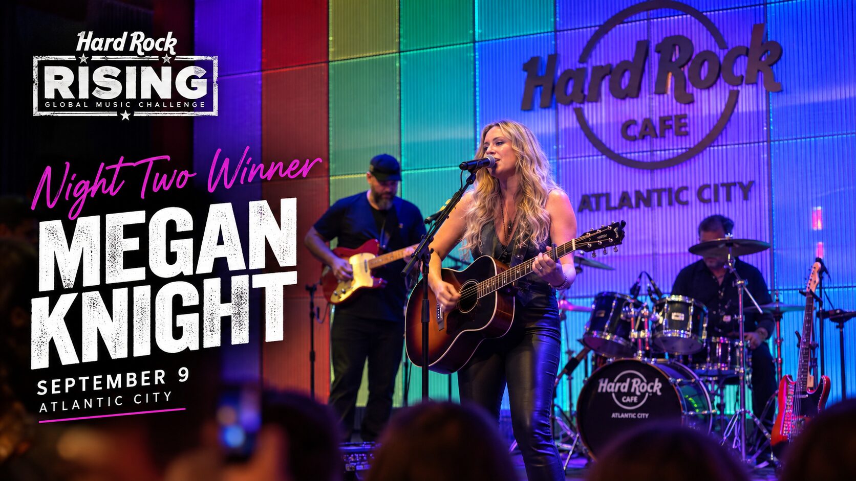 Megan Knight Wins September 9 Hard Rock Rising — And She’s Moving On