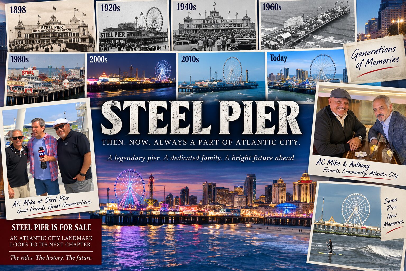 Read more about the article Steel Pier Is For Sale: A Landmark, a Family Legacy, and the Reality of Keeping the Rides Running